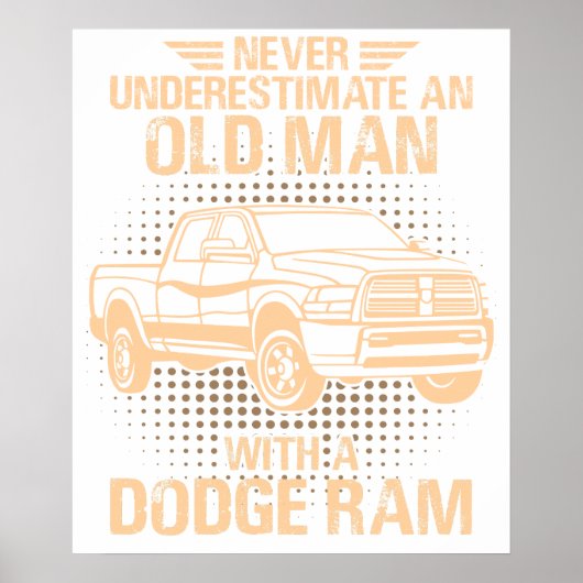 An Old Man Dodge Ram ポスター (正面)