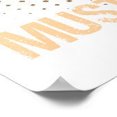 An Old Man Ford Mustang 1971 To 1973 Mach 1 ポスター (角)