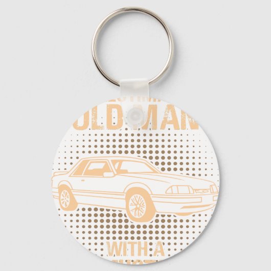 An Old Man Ford Mustang 1993 Lx キーホルダー (正面)