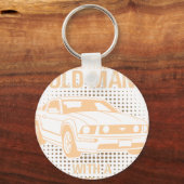 An Old Man Ford Mustang 2005 To 2009 5th Generatio キーホルダー (正面)
