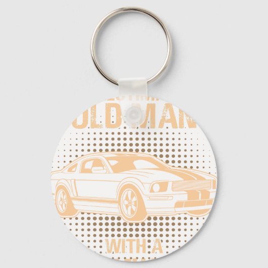 An Old Man Ford Mustang 2007 Gt キーホルダー (正面)