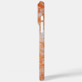An orange grunge textured | Case-Mate iPhoneケース (裏面 / 左)
