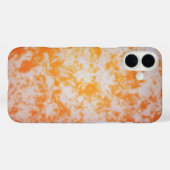 An orange grunge textured | Case-Mate iPhoneケース (裏面 (横))