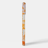 An orange grunge textured | Case-Mate iPhoneケース (裏面 / 右)