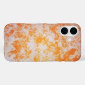 An orange grunge textured | Case-Mate iPhoneケース (裏面 (横))
