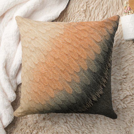 An ultra-close macro of moth's wing  クッション (ブランケット)