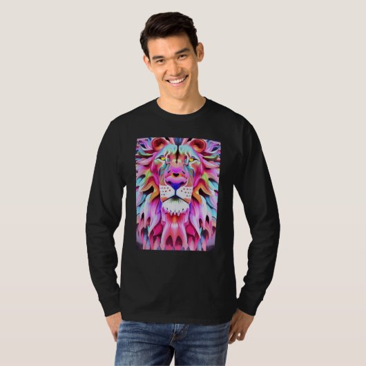 An Unreal Dreamlike Lion Fantasy Tシャツ (正面フル)