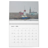An unusual maritime themed calendar カレンダー (3月 2026)