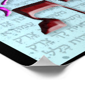 Ana b"Koach ～イニシャル手紙～ Elijah ポスター (角)