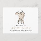 ANA | Change of Address Postcard with Message シーズンポストカード (正面)