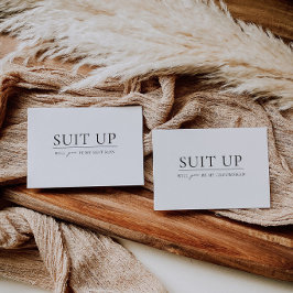 ANA | Folded Wedding Party Proposal Card サンキューカード