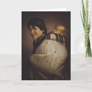 'Ana Rupene and Child' - G. Lindouerはがき カード