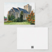 Anabel Taylor Chapel, Cornell University Flat  ノートカード (正面/裏面)