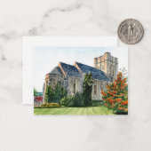 Anabel Taylor Chapel, Cornell University Flat  ノートカード (正面/裏面インサイチュ)