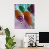 AnachroTechnocracy - Ken Gage Abstract ポスター (ホームオフィス)