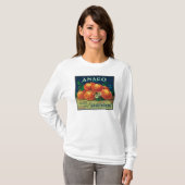 Anaco Appleの木枠のラベル Tシャツ (正面フル)
