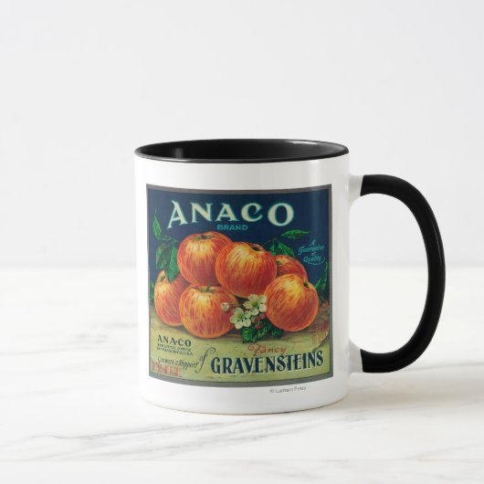 Anaco Apple Crateラベル マグカップ (右)