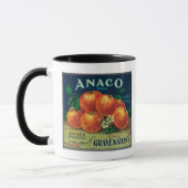 Anaco Apple Crateラベル マグカップ (左)