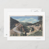 Anaconda, Montana – 馬蹄曲線 ポストカード (正面/裏面)