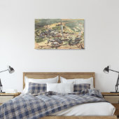 Anaconda, Montana - Washoe Stister View from キャンバスプリント (インサイチュ (寝室))