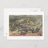 Anaconda, Montana - Washoe Stister View from ポストカード (正面/裏面)