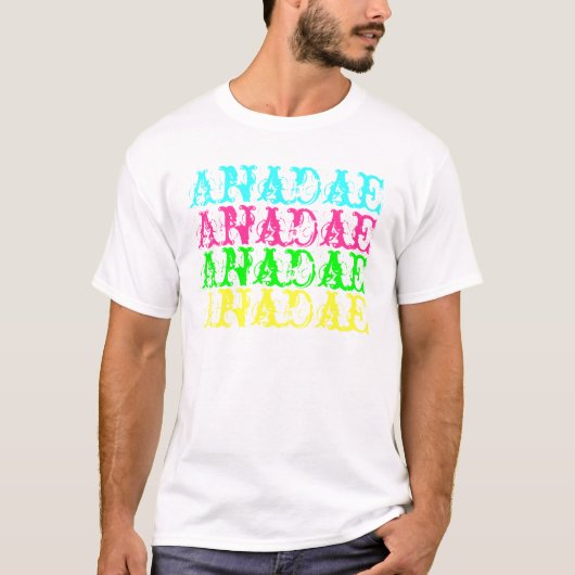 Anadaeのカスタムのワイシャツ Tシャツ (正面)