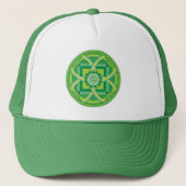 Anahata chakra Mandala キャップ (正面)