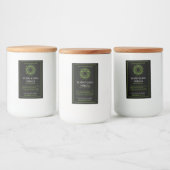 Anahata Heart Chakra Candle Label フードラベル (ボトル)