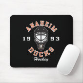 Anaheim Ducks Hockey Mask Black Officially License マウスパッド (マウス)