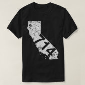 Anaheim Santa Ana Area Code 714 , California Gift  Tシャツ (デザイン正面)