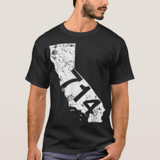 Anaheim Santa Ana Area Code 714 , California Gift Tシャツ