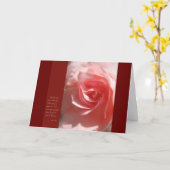 Anais Nin引用文カード（ピンク） カード (黄色い花)