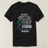 ANAL Cancer Warrior I am Storm2067 Tシャツ (デザイン正面)