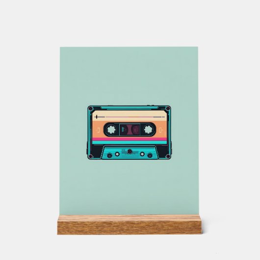 Analog Dreams: The Cassette Revival アクリルサイン (正面)