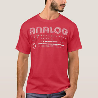 Analog Modular Synthesizer Music Producer  Tシャツ