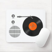 Analog record player マウスパッド (マウス)