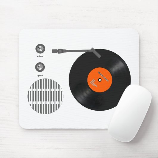 Analog record player マウスパッド (マウス)