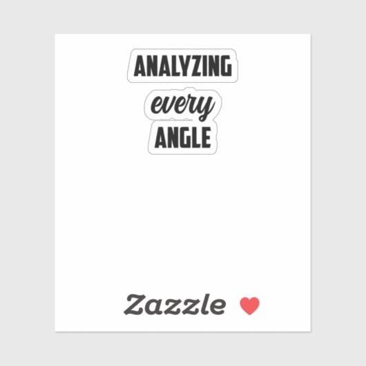 Analyzing Every Angle: Forensic Investigator Mind	 シール (シート)