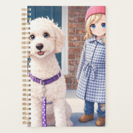 Anami Planner Girl & Puppy Small Best Friends  プランナー手帳
