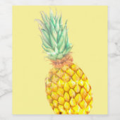 Ananas  ワインラベル (シングルラベル)