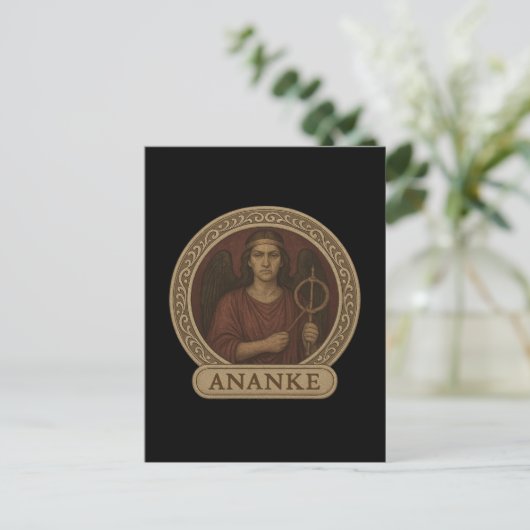 Ananke Goddess of Necessity Postcard ポストカード (スタンド正面)
