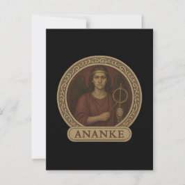 Ananke Goddess of Necessity Postcard ポストカード