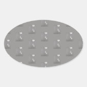 anaper_4_switch on lucky light oval sticker 楕円形シール (正面)