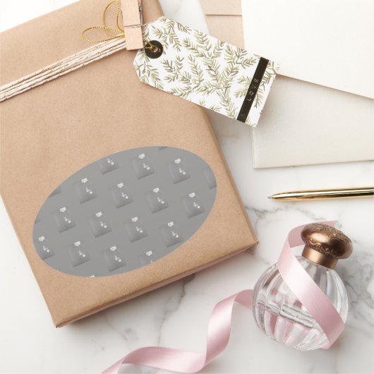 anaper_4_switch on lucky light oval sticker 楕円形シール (ギフト)