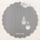 anapher_4_switch on lucky light ペーパーコースター (正面)