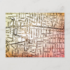 Anarbor、MIヴィンテージマップ ポストカード