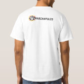 Anarchapulco White T Shirt Tシャツ (裏面)