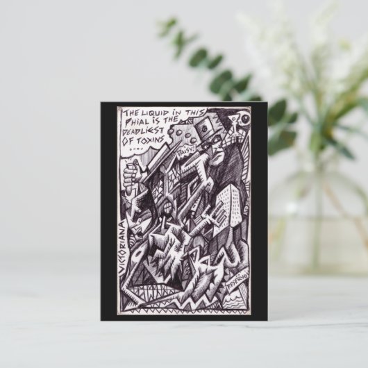 Anarchist at Large by Brian Benson ポストカード (スタンド正面)