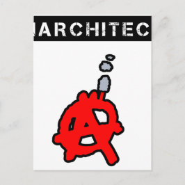 Anarchitecte - Jeux de Mots - Francois Ville ポストカード