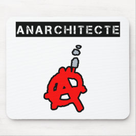 Anarchitecte - Jeux de Mots - Francois Ville マウスパッド